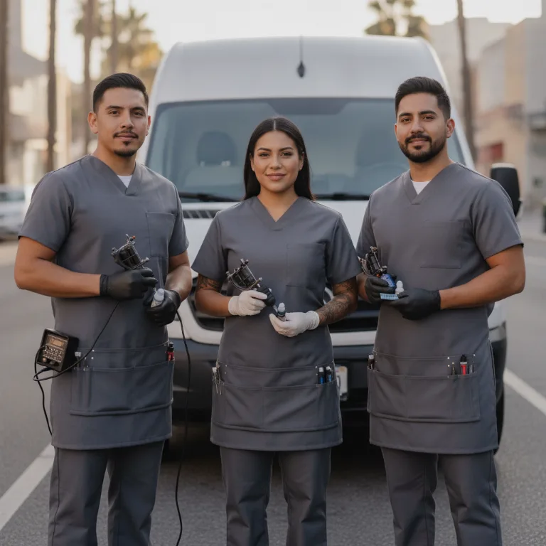 Tatuador equipo en Coatzacoalcos